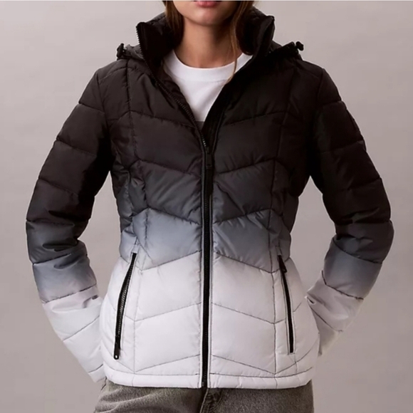 Calvin Klein Jackets & Blazers - Calvin Klein Ombre Slim Puffer Jacket Size Small